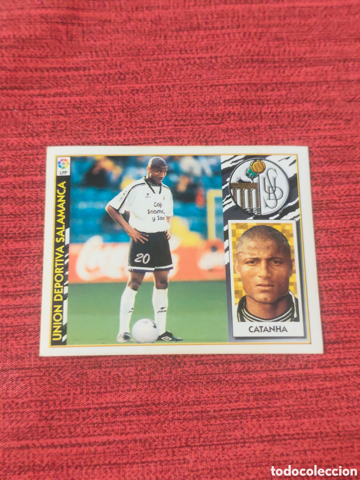 Cromos de F&uacute;tbol: BAJA CATANHA SALAMANCA EDICIONES ESTE 1997 1998