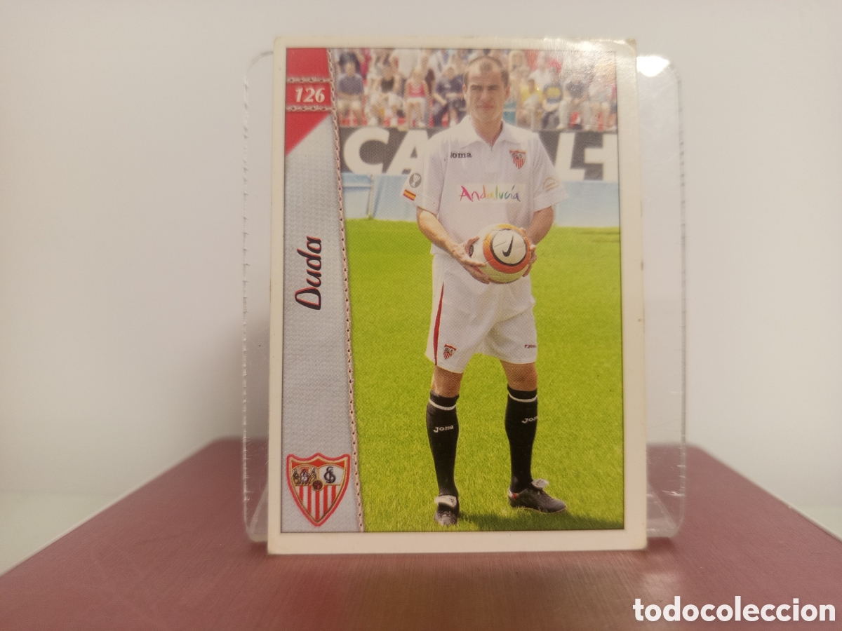 Cartes &agrave; collectionner de Football: ❇️ CROMO CARD ⚽ DUDA SEVILLA 126 LAS FICHAS DE LA LIGA 06 07 2006 2007 MUNDICROMO ❇️
