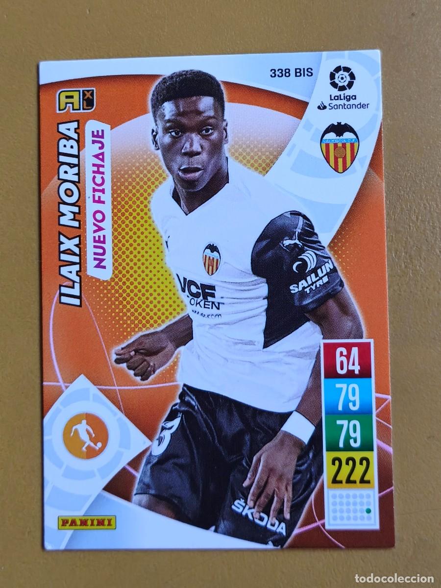 Cromos de F&uacute;tbol: ilaix moriba, 2021 22 nuevo fichaje