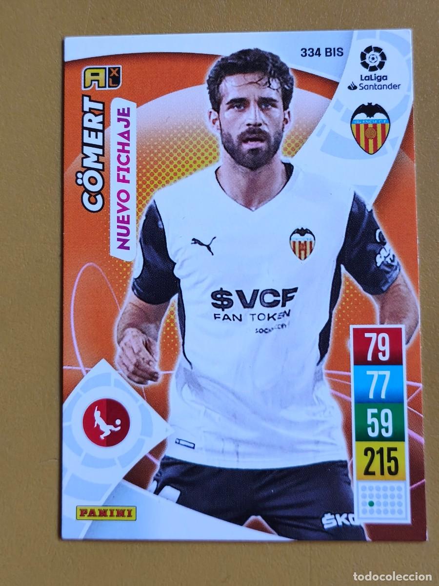 Cromos de F&uacute;tbol: comert, 2021 22 nuevo fichaje