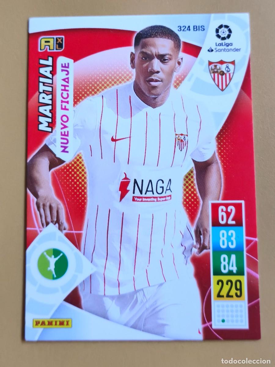 Cromos de F&uacute;tbol: martial, 2021 22 nuevo fichaje