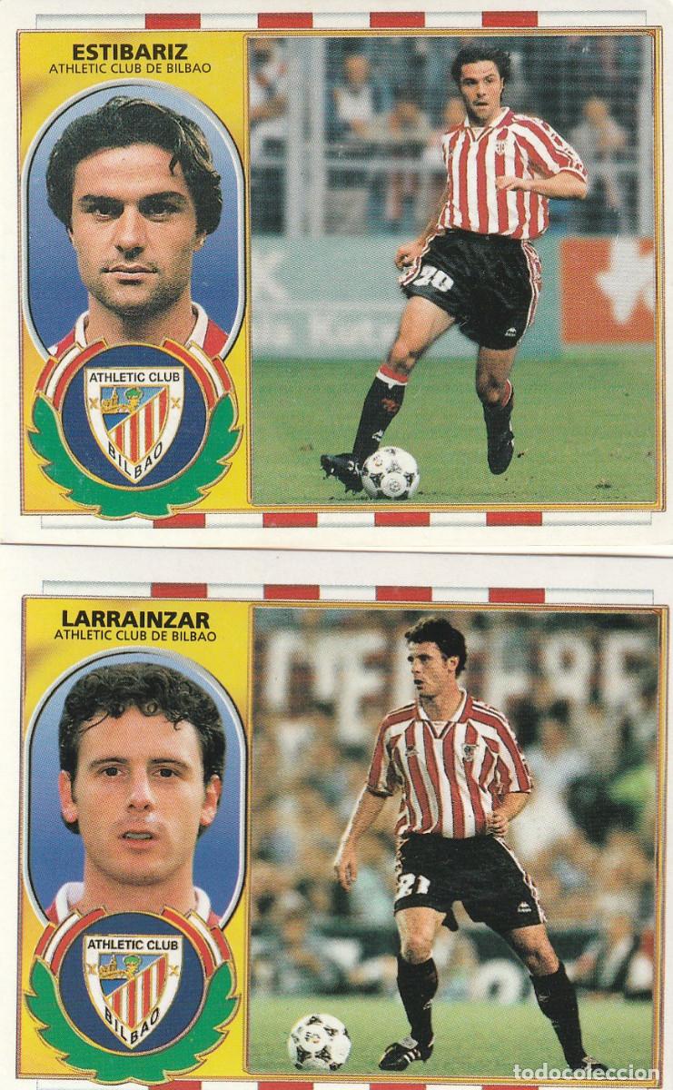 Cromos de F&uacute;tbol: 4160C - 2 CROMO NUEVOS LIGA ESTE 96 97 ESTIBALIZ/LARRAINZAR (ATHLETIC DE BILBAO)
