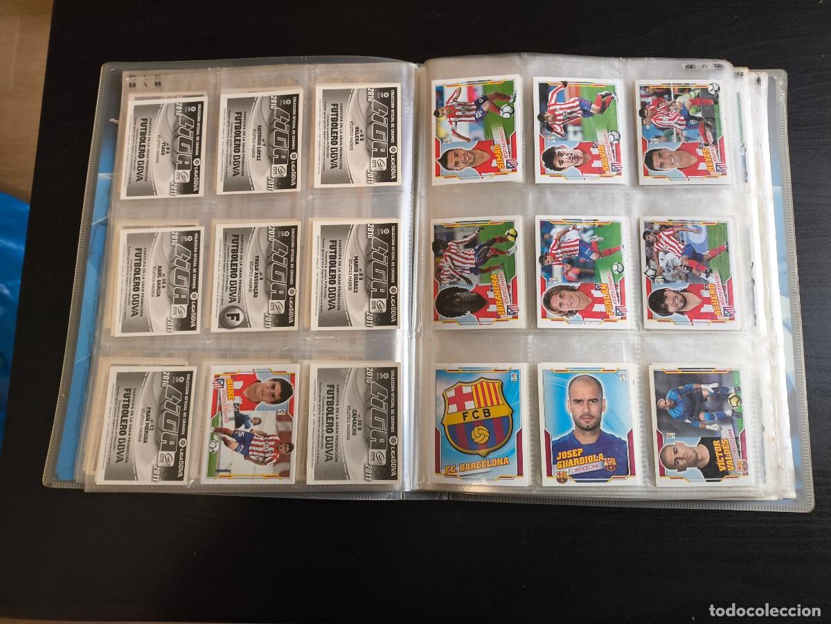 Cromos de F&uacute;tbol: COLECCION COMPLETA SIN PEGAR PANINI LIGA ESTE 2010 2011 MESSI CRISTIANO LEER VER FOTOS NO MEGACRACKS