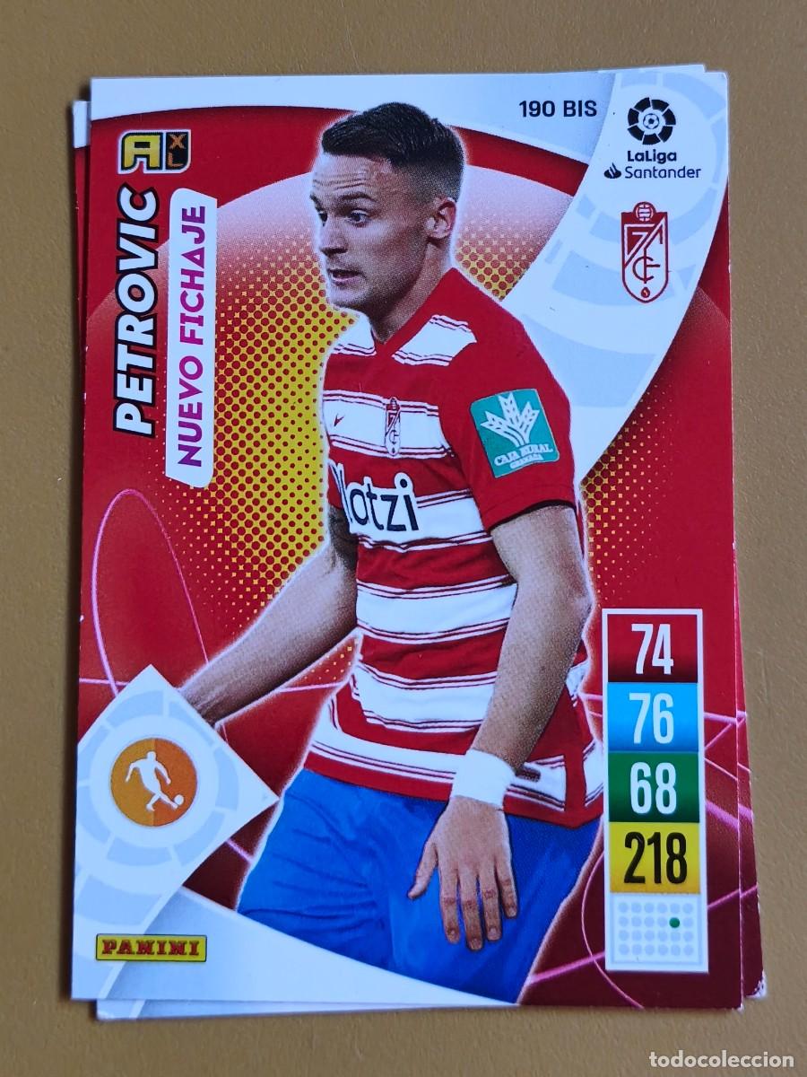 Cromos de F&uacute;tbol: petrovic, 2021 22 nuevo fichaje