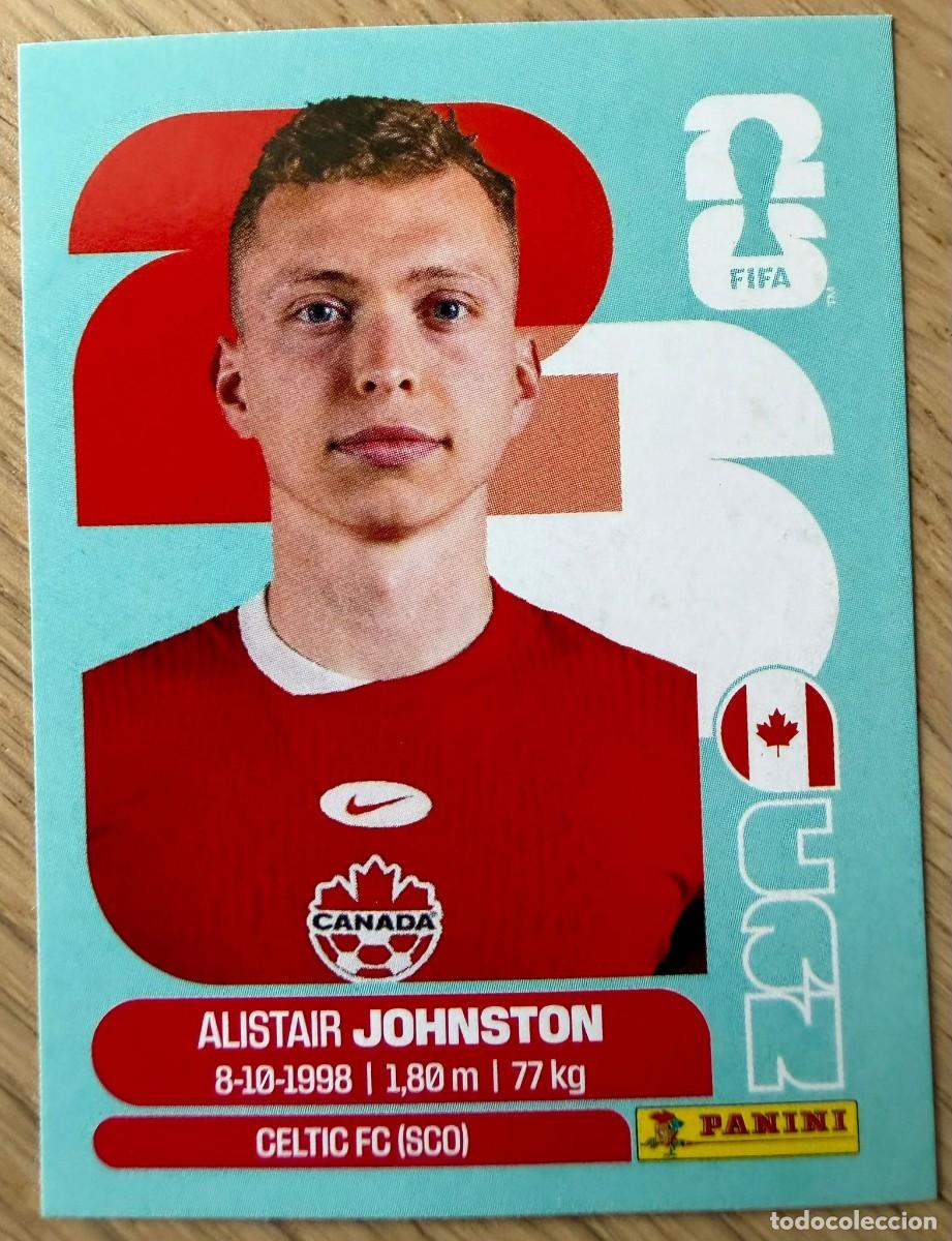 Cromos de F&uacute;tbol: CAN4 CAN 4 ALISTAIR JOHNSTON CANADA MUNDIAL FIFA WORLD CUP 2026 26 STICKER PANINI CROMO SIN PEGAR