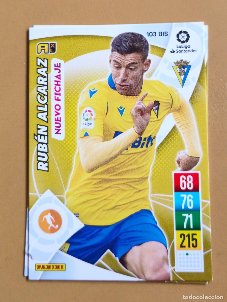 Football Stickers: ruben alcaraz, 2021 22 nuevo fichaje