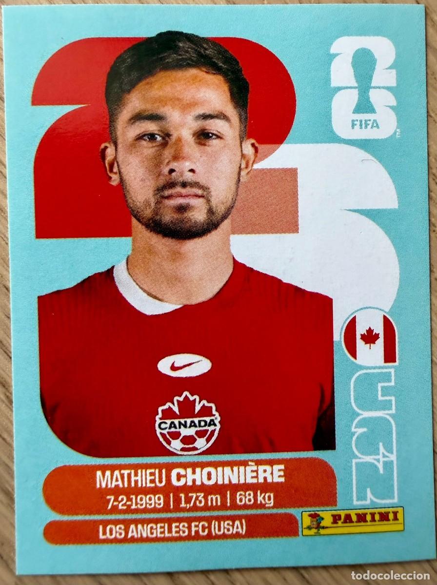 Football Stickers: CAN15 CAN 15 MATHIEU CHOINIERE CANADA MUNDIAL FIFA WORLD CUP 2026 26 STICKER PANINI CROMO SIN PEGAR