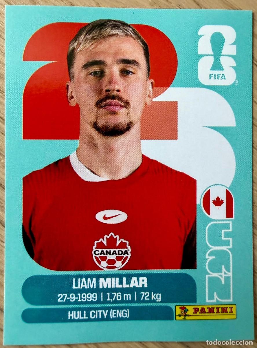 Cromos de F&uacute;tbol: CAN18 CAN 18 LIAM MILLAR CANADA MUNDIAL FIFA WORLD CUP 2026 26 STICKER PANINI CROMO SIN PEGAR