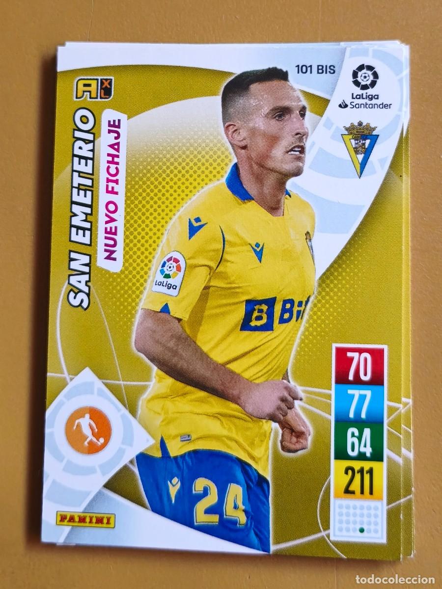 Cromos de F&uacute;tbol: san emeterio, 2021 22 nuevo fichaje