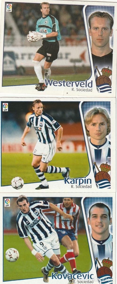 Cromos de F&uacute;tbol: 10382C -3 CROMO NUEVOS LIGA ESTE 04 05 REAL SOCIEDAD