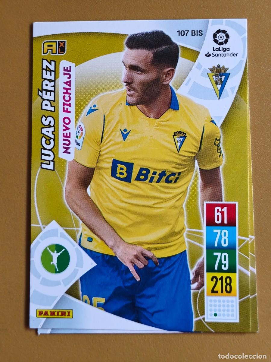Fu&szlig;ball-Sticker: lucas perez, 2021 22 nuevo fichaje