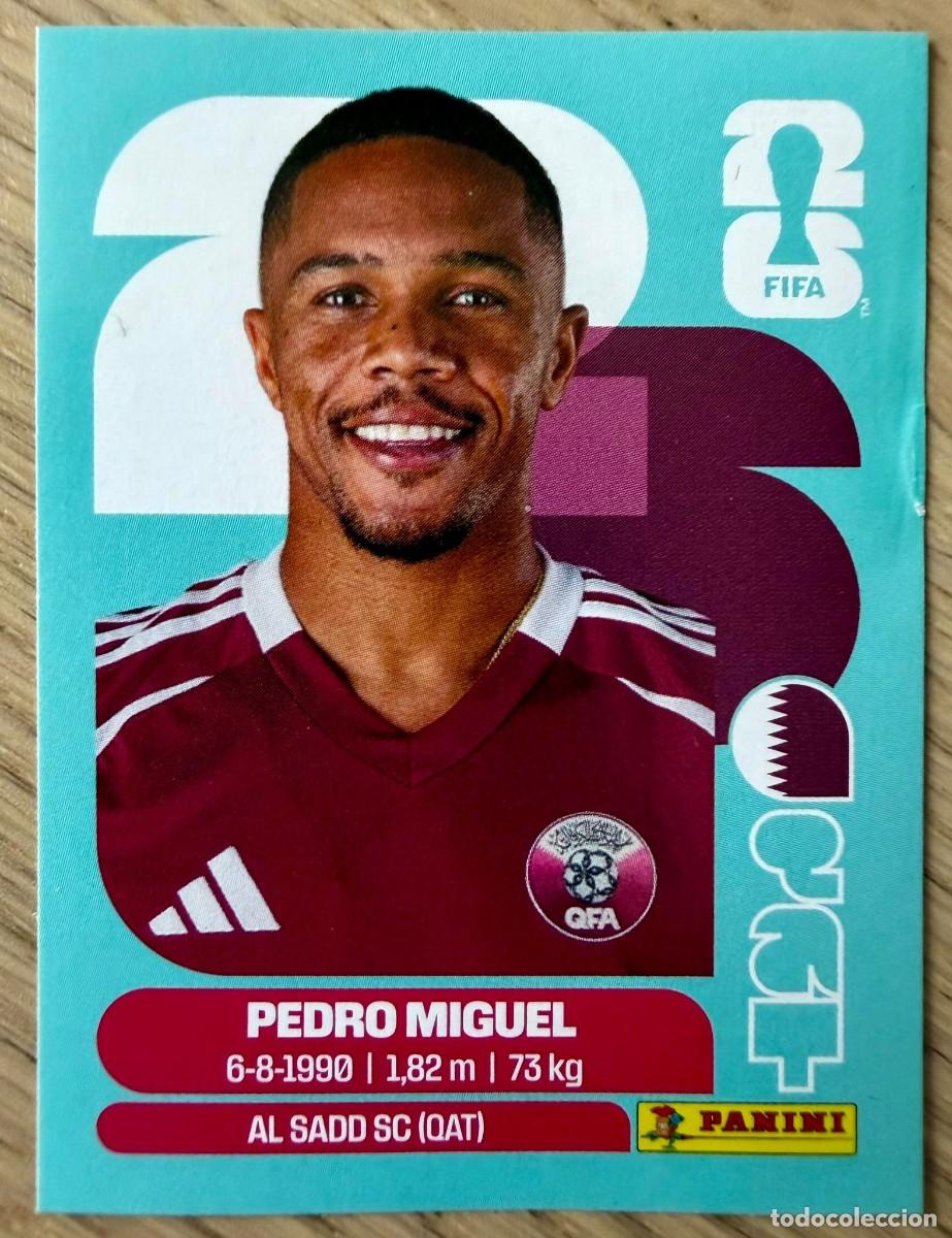 Cromos de Futebol: QAT7 QAT 7 PEDRO MIGUEL QATAR MUNDIAL FIFA WORLD CUP 2026 26 STICKER CROMO PANINI SIN PEGAR