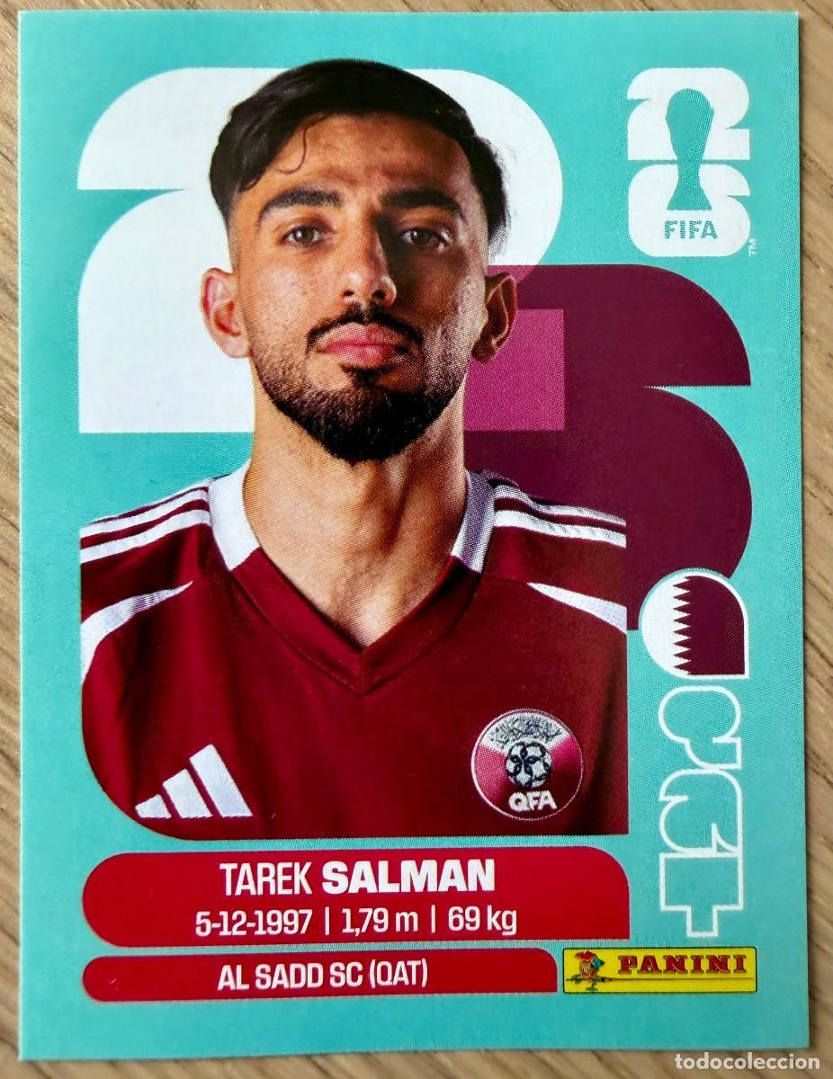Cromos de Futebol: QAT8 QAT 8 TAREK SALMAN QATAR MUNDIAL FIFA WORLD CUP 2026 26 STICKER CROMO PANINI SIN PEGAR