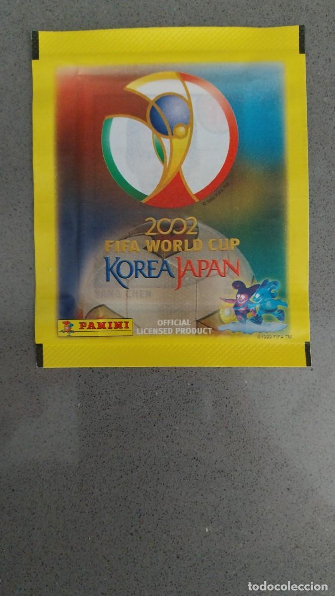 Cromos de F&uacute;tbol: SOBRE SIN ABRIR MUNDIAL KOREA 2002 VERSION CANADA PANINI SOBRE CERRADO KOREA 02