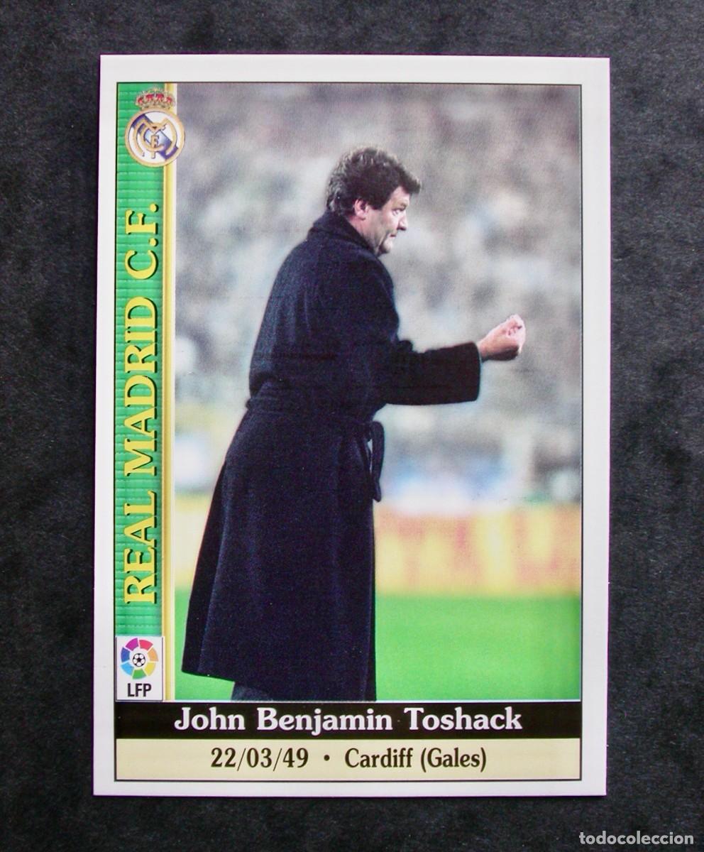 Cromos de Futebol: N&ordm; 20 TOSHACK DEL R. MADRID DE LAS FICHAS DE LA LIGA 99-00 1999-2000 DE MUNDICROMO
