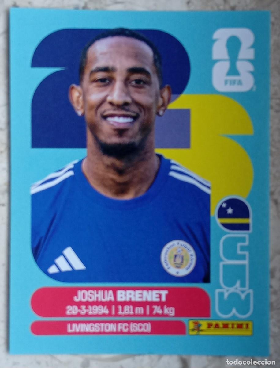 Cromos de Futebol: Figurina Panini 2026 Cromo World Cup Usa Mundial 2026 Joshua Brenet Curacao n CUW 6
