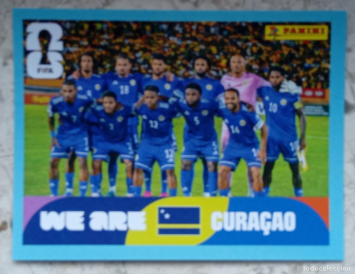 Cromos de Futebol: Figurina Panini 2026 Cromo World Cup Usa Mundial 2026 squadra alineaci&oacute;n team Curacao n CUW 13