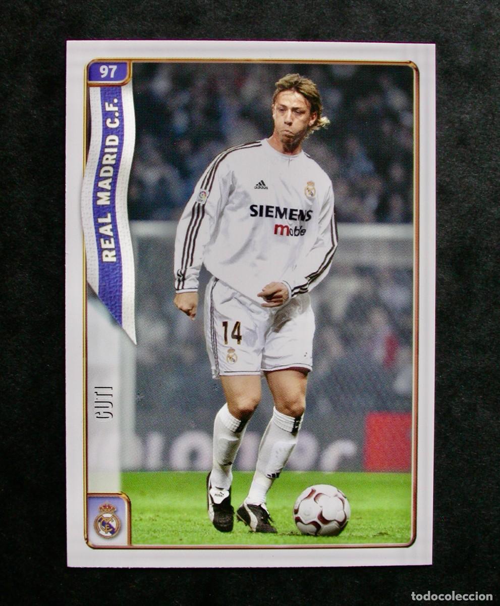 Cromos de Futebol: 97 GUTI DEL REAL MADRID / LAS FICHAS DE LA LIGA 2004 2005 04 05 / MUNDICROMO