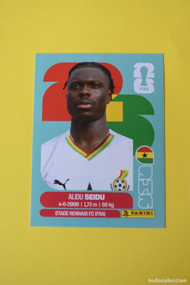 Cromos de F&uacute;tbol: Cromo FIFA World Cup 2026. Mundial 2026. Seidu. Ghana. GHA 5. Panini
