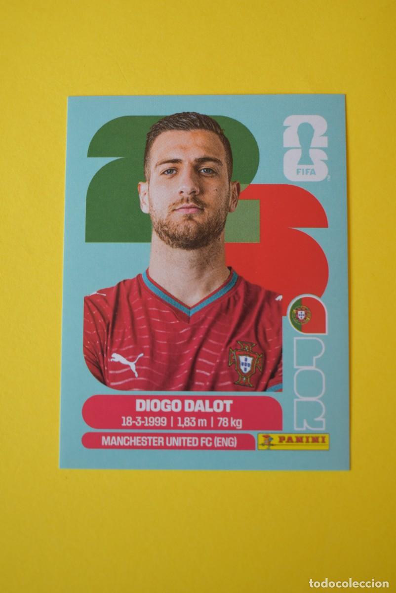 Cromos de F&uacute;tbol: Cromo FIFA World Cup 2026. Mundial 2026. Diogo Dalot. Portugal. POR 6. Panini