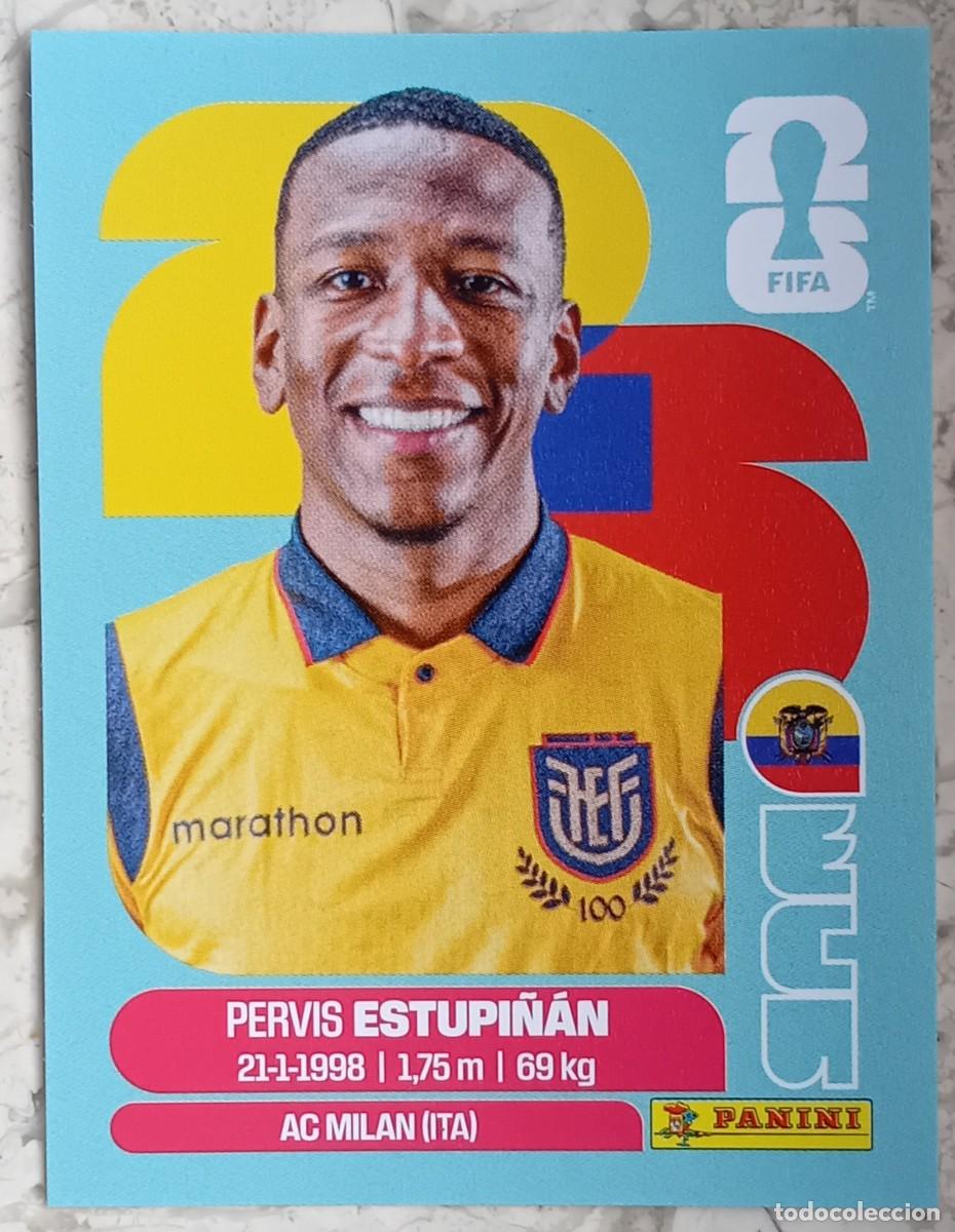 Cromos de F&uacute;tbol: Figurina Panini 2026 Cromo World Cup Usa Mundial 2026 Pervis Estupi&ntilde;an Ecuador n ECU 5
