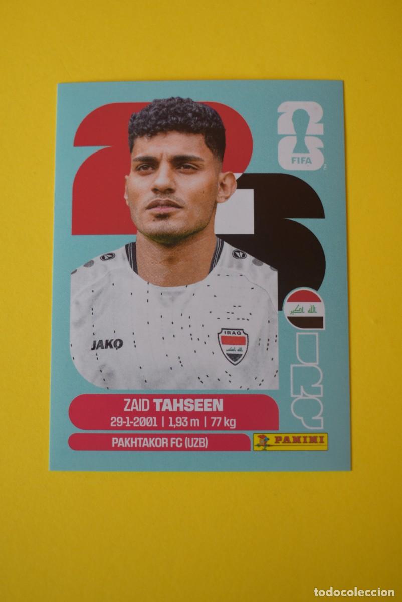 Cromos de F&uacute;tbol: Cromo FIFA World Cup 2026. Mundial 2026. Tahseen. Iraq. IRQ 7. Panini
