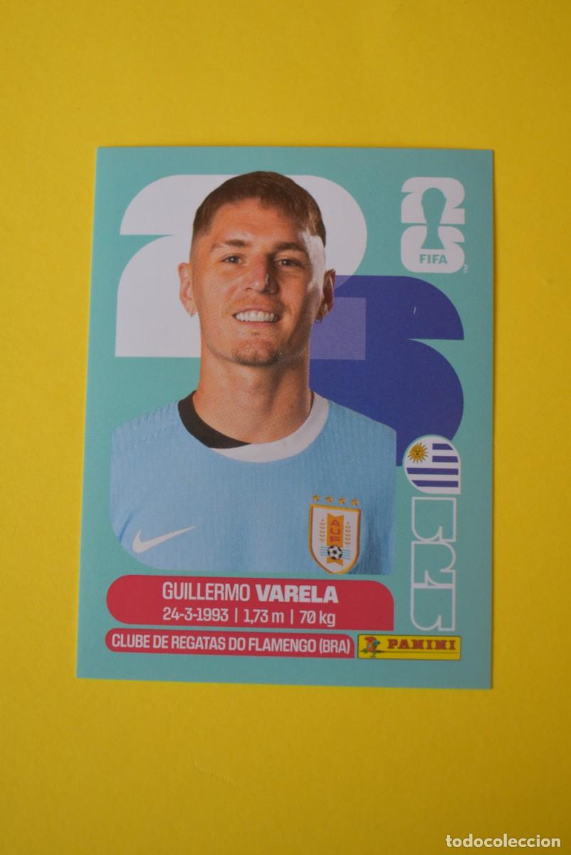 Cromos de F&uacute;tbol: Cromo FIFA World Cup 2026. Mundial 2026. Varela. Uruguay. URU 8. Panini