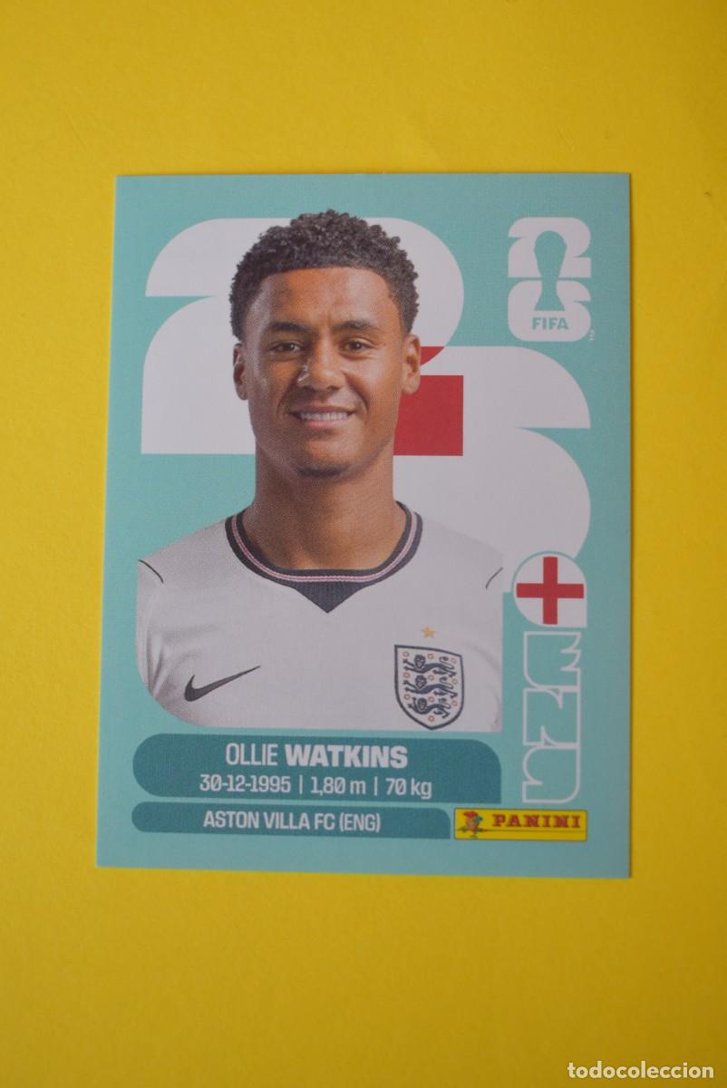 Cromos de F&uacute;tbol: Cromo FIFA World Cup 2026. Mundial 2026. Watkins. Inglaterra. ENG 20. Panini