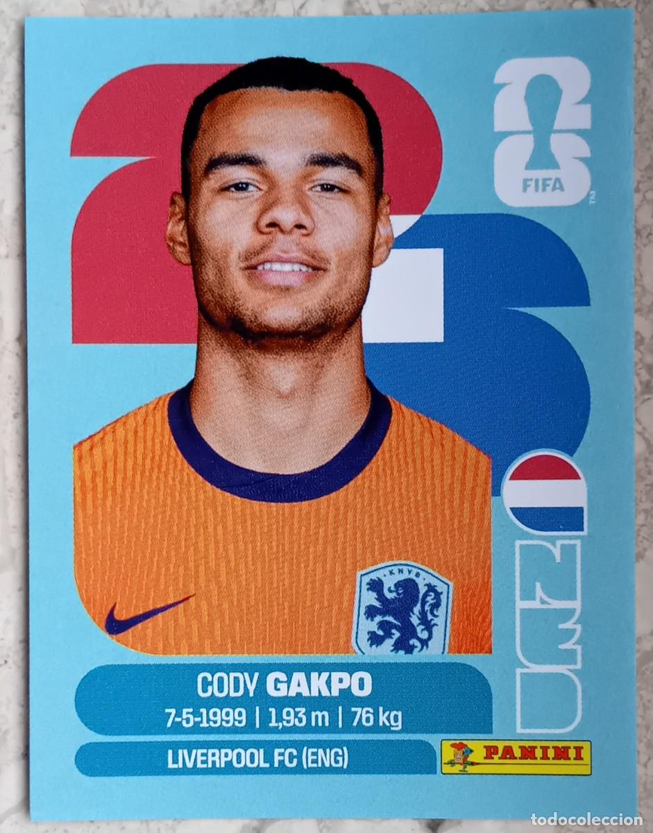 Cromos de F&uacute;tbol: Figurina Panini 2026 Cromo World Cup Usa Mundial 2026 Cody Gakpo Netherlands n NED 20