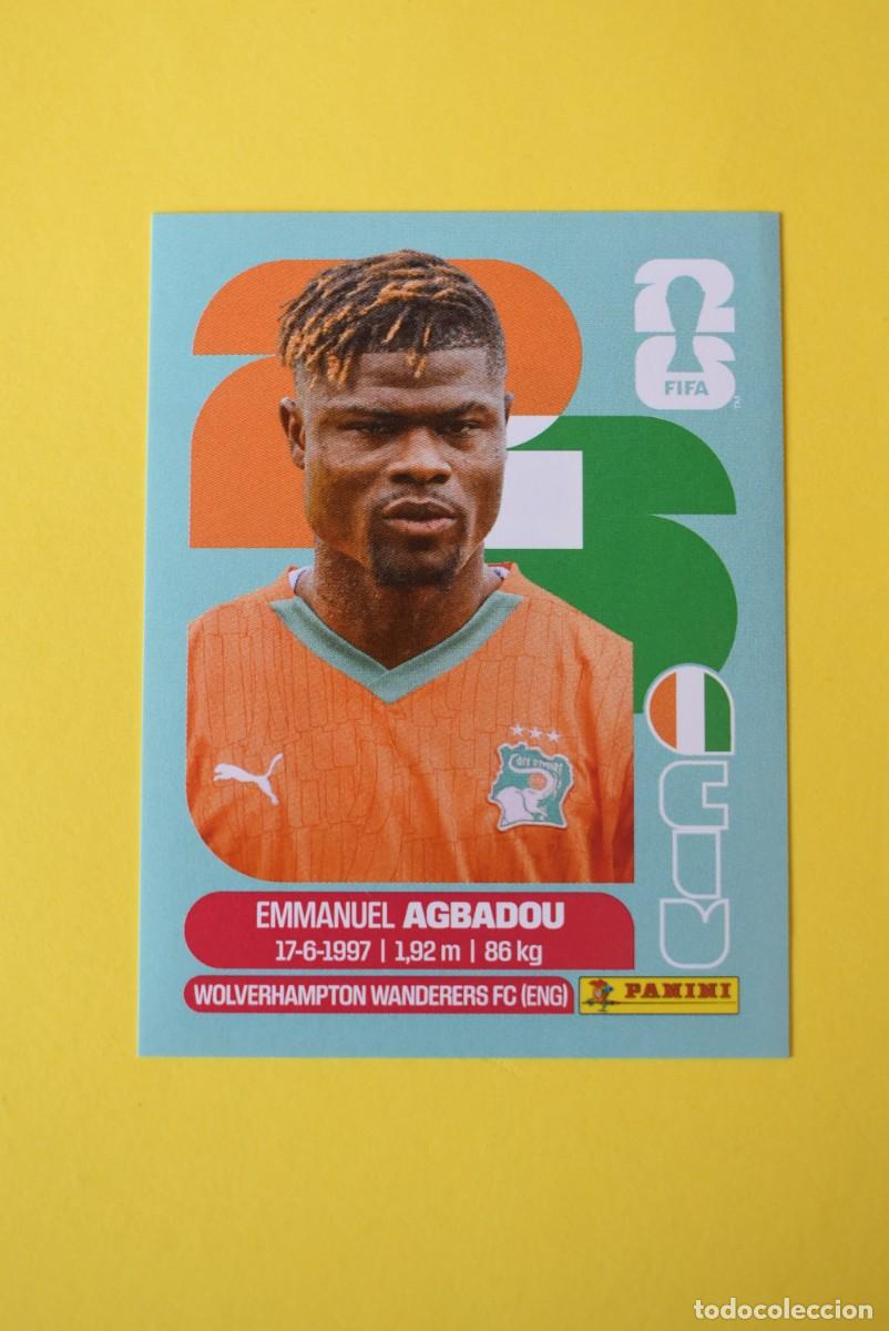 Cromos de F&uacute;tbol: Cromo FIFA World Cup 2026. Mundial 2026. Agbadou. Costa de Marfil. CIV 8 .Panini