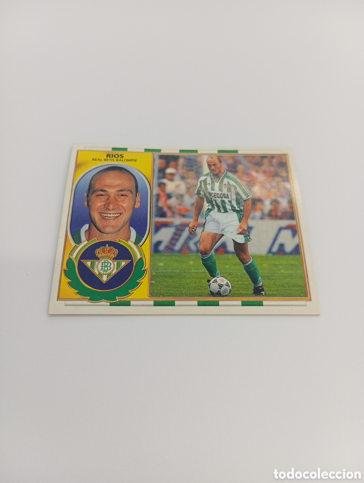 Cromos de F&uacute;tbol: RIOS Betis Liga Este 1996 1997 PANINI 96 97