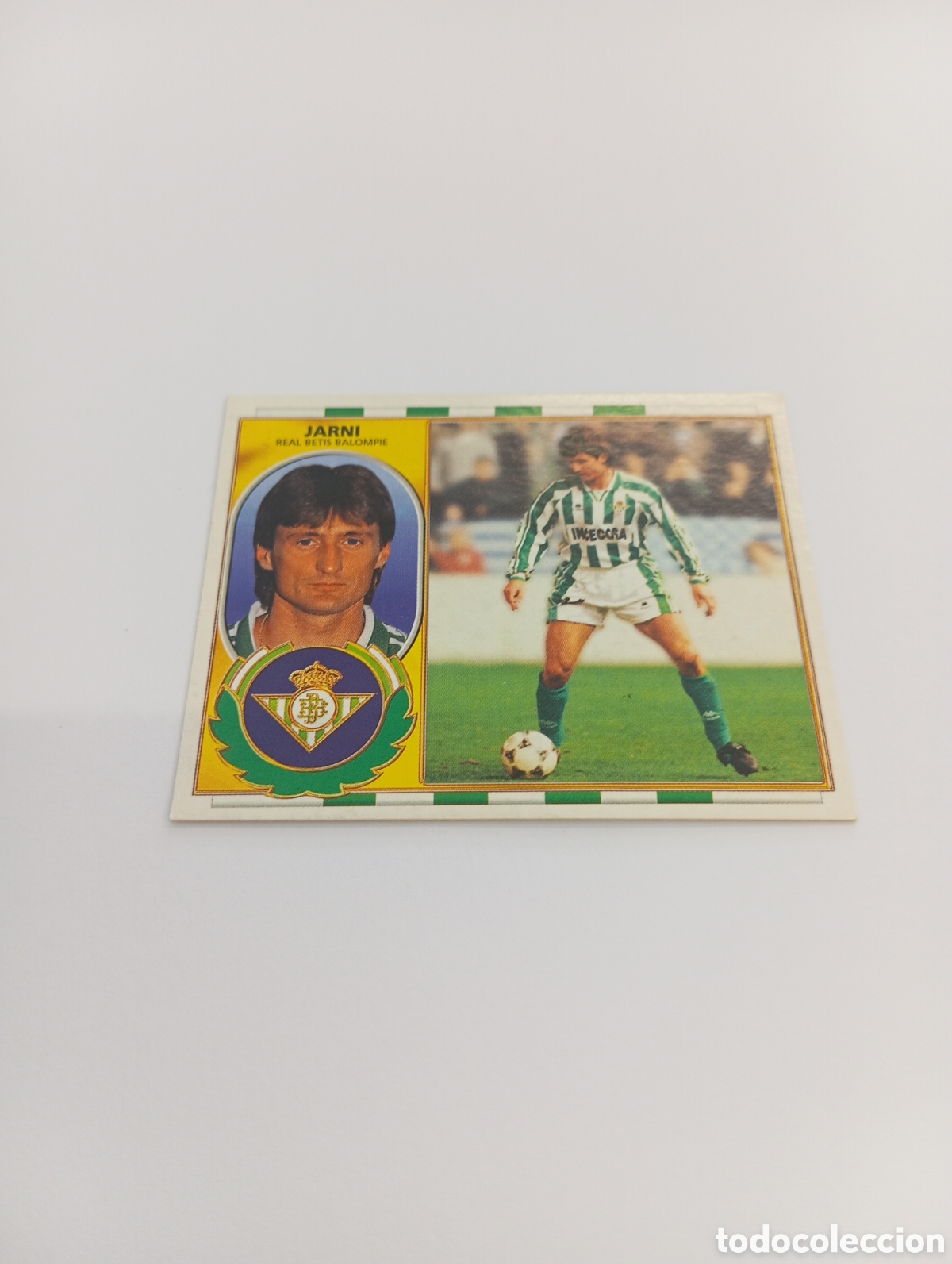 Cromos de F&uacute;tbol: JARNI COLOCA Betis Liga Este 1996 1997 PANINI 96 97