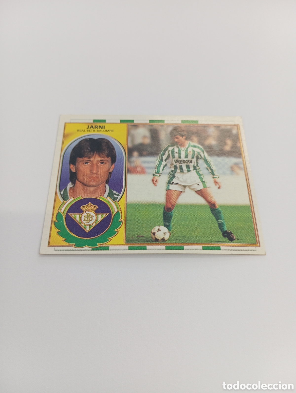 Cromos de F&uacute;tbol: JARNI COLOCA Betis Liga Este 1996 1997 PANINI 96 97