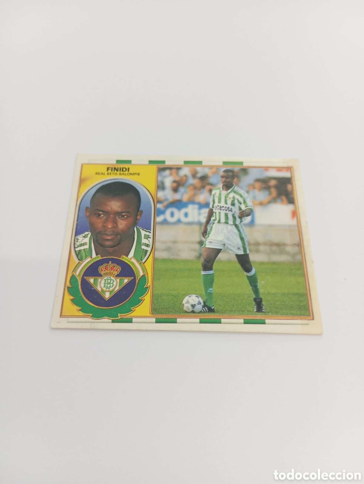 Cromos de F&uacute;tbol: FINIDI COLOCA Betis Liga Este 1996 1997 PANINI 96 97