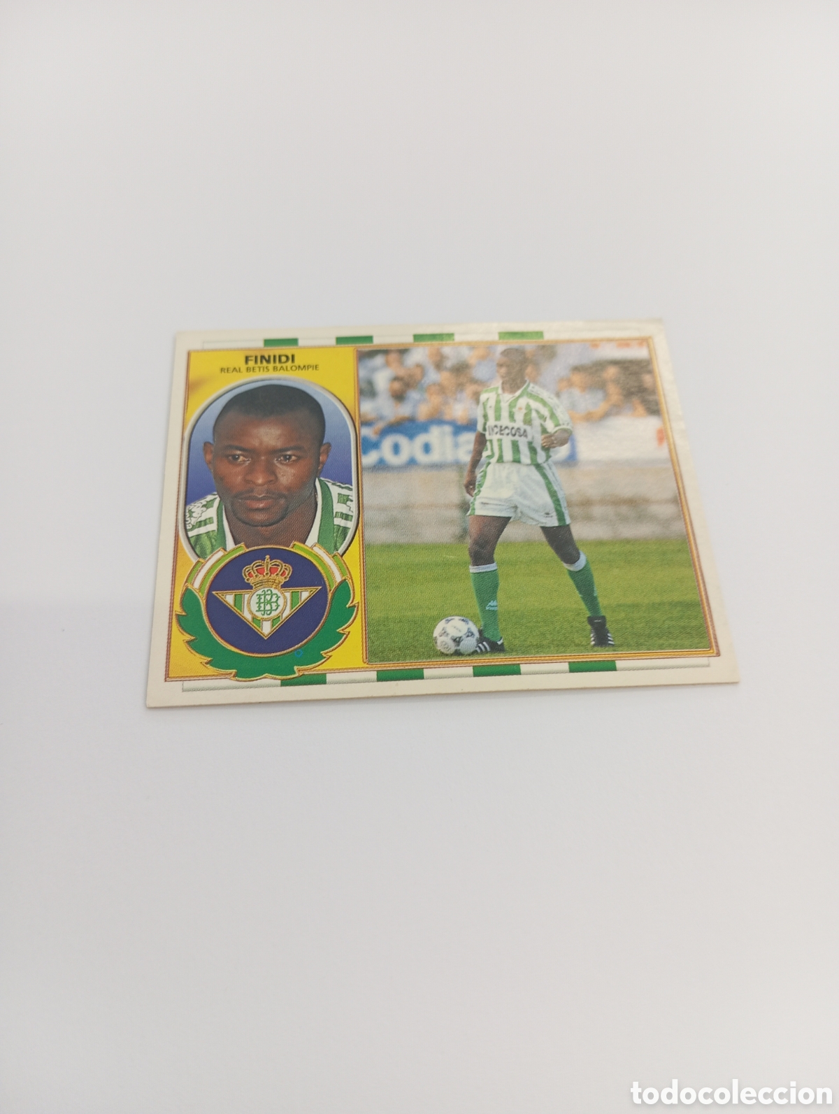 Cromos de F&uacute;tbol: FINIDI COLOCA Betis Liga Este 1996 1997 PANINI 96 97