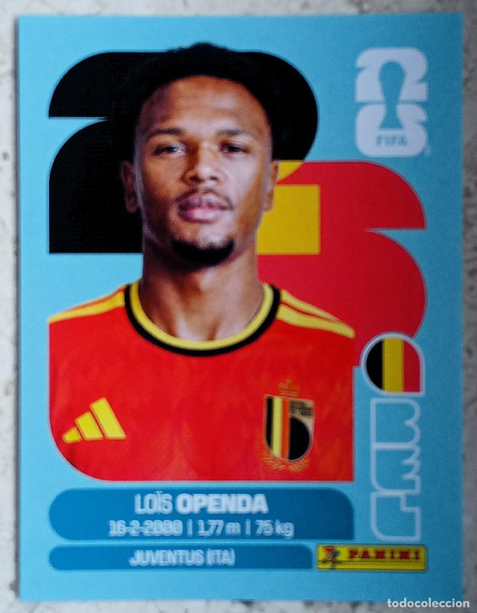 Cromos de F&uacute;tbol: Figurina Panini 2026 Cromo World Cup Usa Mundial 2026 Lois Openda Belgium n BEL 19