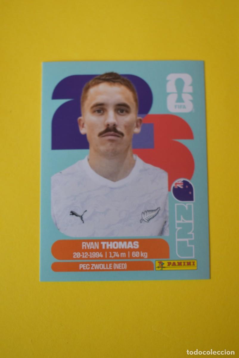 Cromos de F&uacute;tbol: Cromo FIFA World Cup 2026. Mundial 2026. Thomas. Nueva Zelanda. NZL 12. Panini