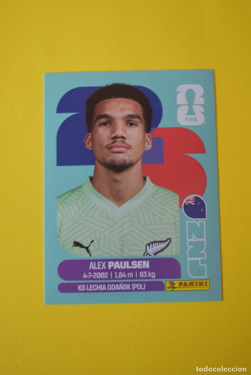 Cromos de F&uacute;tbol: Cromo FIFA World Cup 2026. Mundial 2026. Paulsen. Nueva Zelanda. NZL 3. Panini