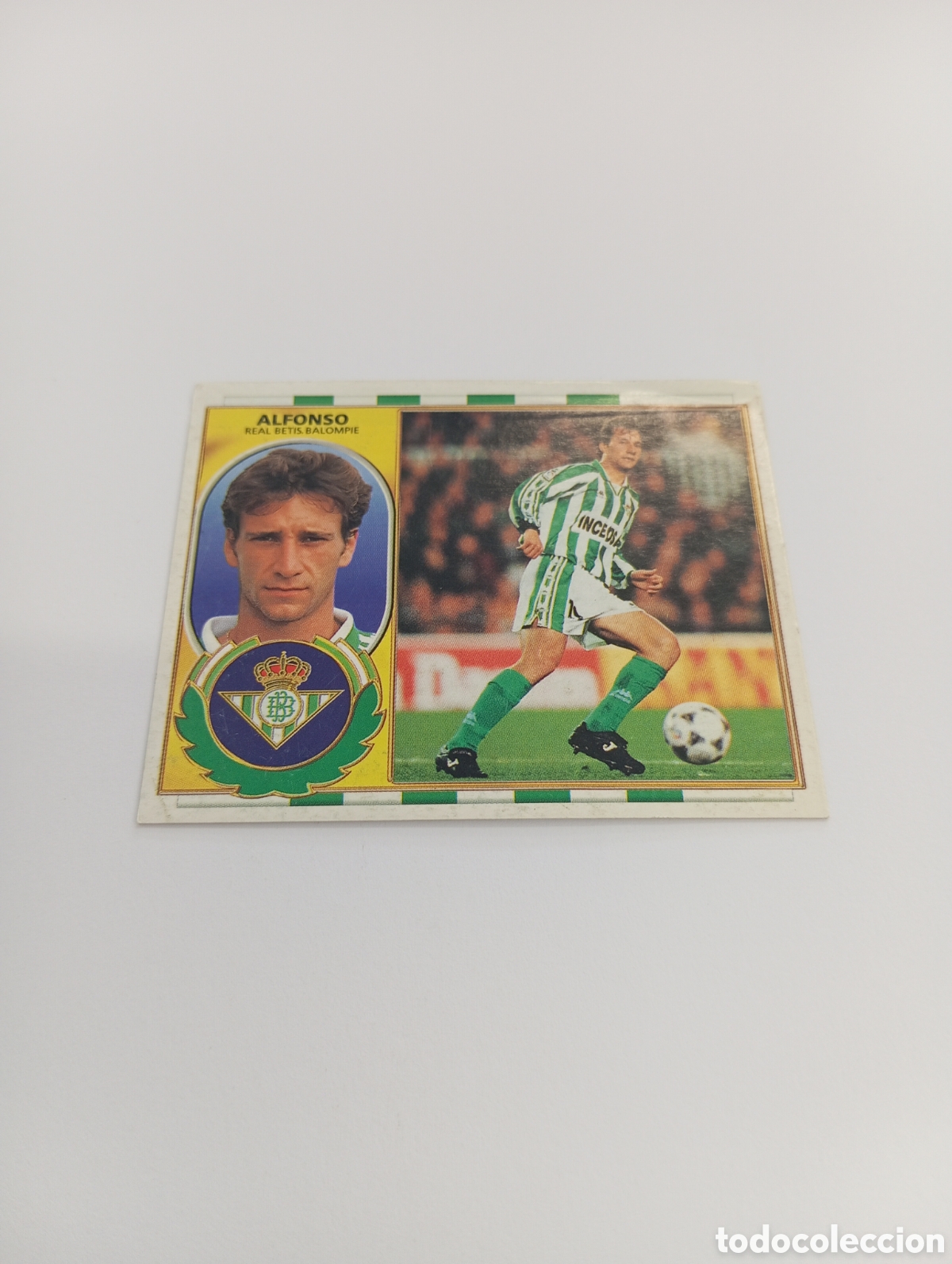 Cromos de F&uacute;tbol: ALFONSO COLOCA Betis Liga Este 1996 1997 PANINI 96 97
