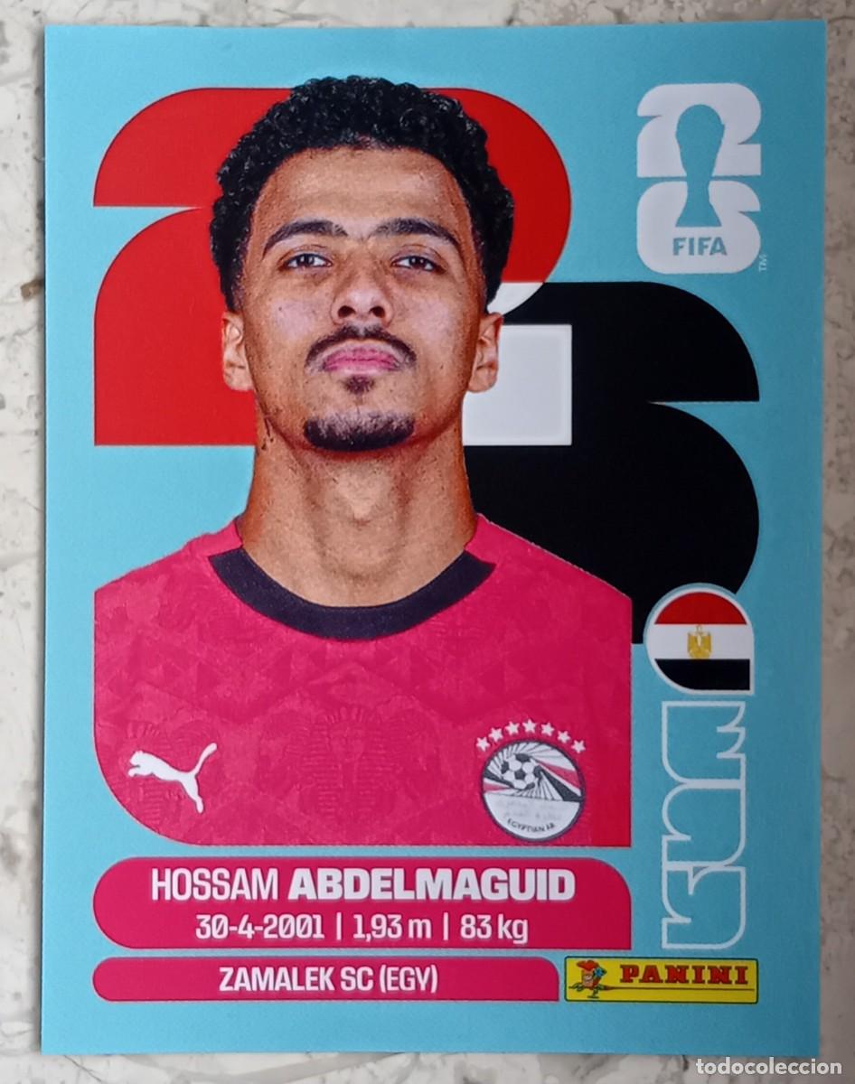 Cromos de F&uacute;tbol: Figurina Panini 2026 Cromo World Cup Usa Mundial 2026 Hossam Abdelmaguid Egypt n EGY 8