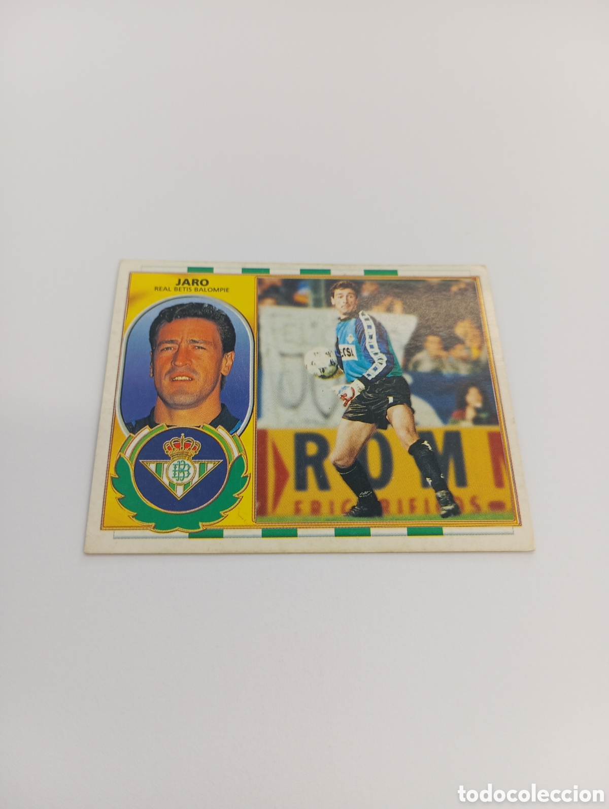 Cromos de F&uacute;tbol: JARO Betis Liga Este 1996 1997 PANINI 96 97