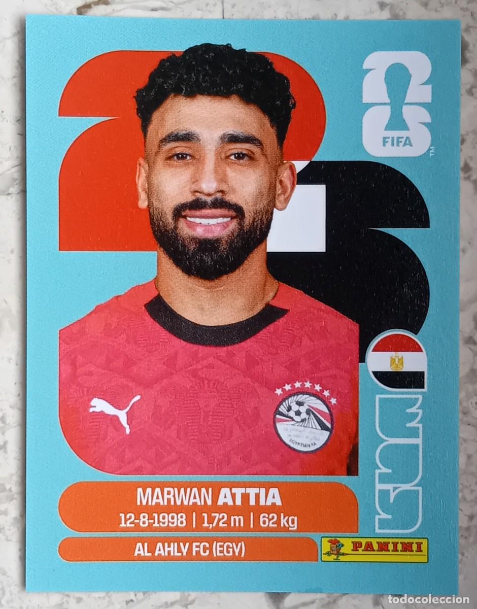 Cromos de F&uacute;tbol: Figurina Panini 2026 Cromo World Cup Usa Mundial 2026 Marwan Attia Egypt n EGY 10
