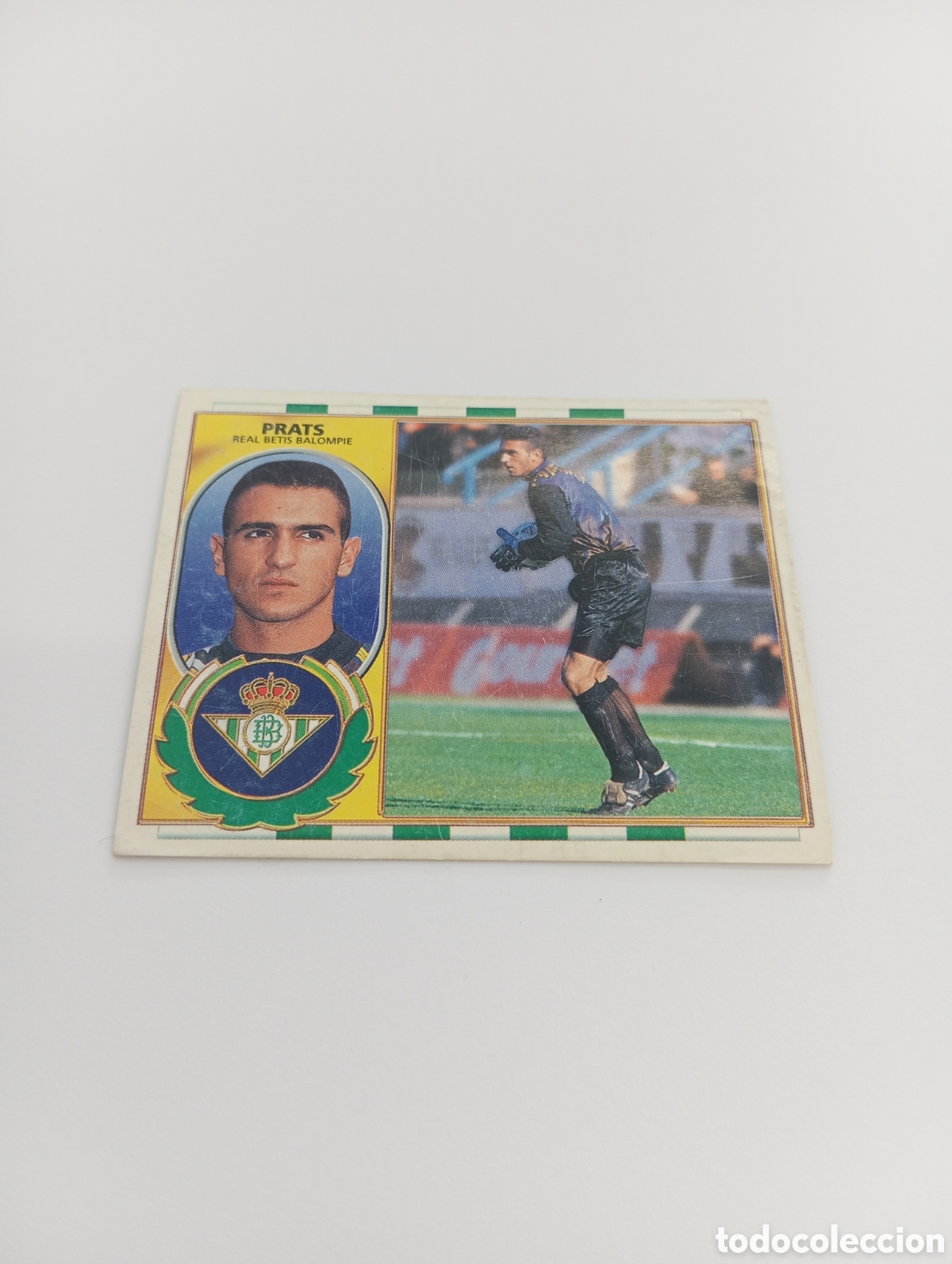 Cromos de F&uacute;tbol: PRATS Betis Liga Este 1996 1997 PANINI 96 97