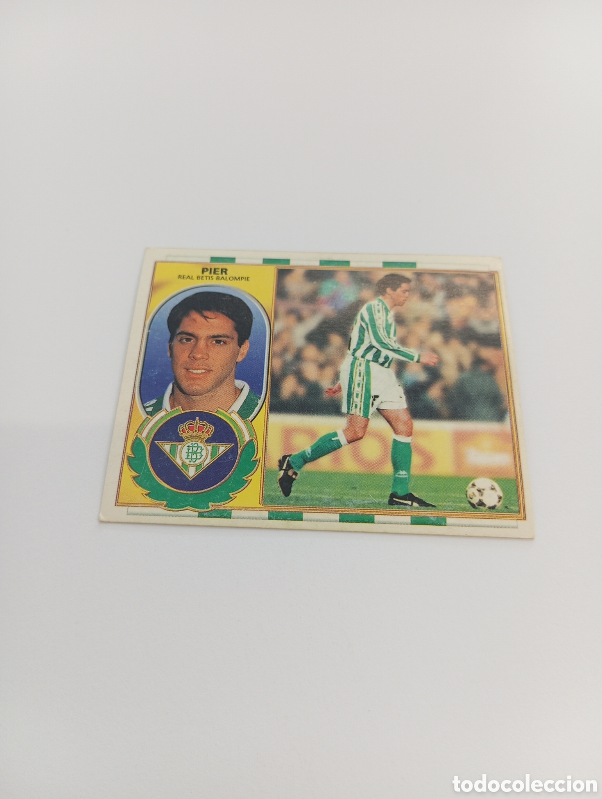 Cromos de F&uacute;tbol: PIER Betis Liga Este 1996 1997 PANINI 96 97