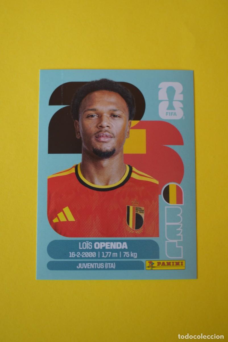 Cromos de F&uacute;tbol: Cromo FIFA World Cup 2026. Mundial 2026. Openda. B&eacute;lgica. BEL 19. Panini