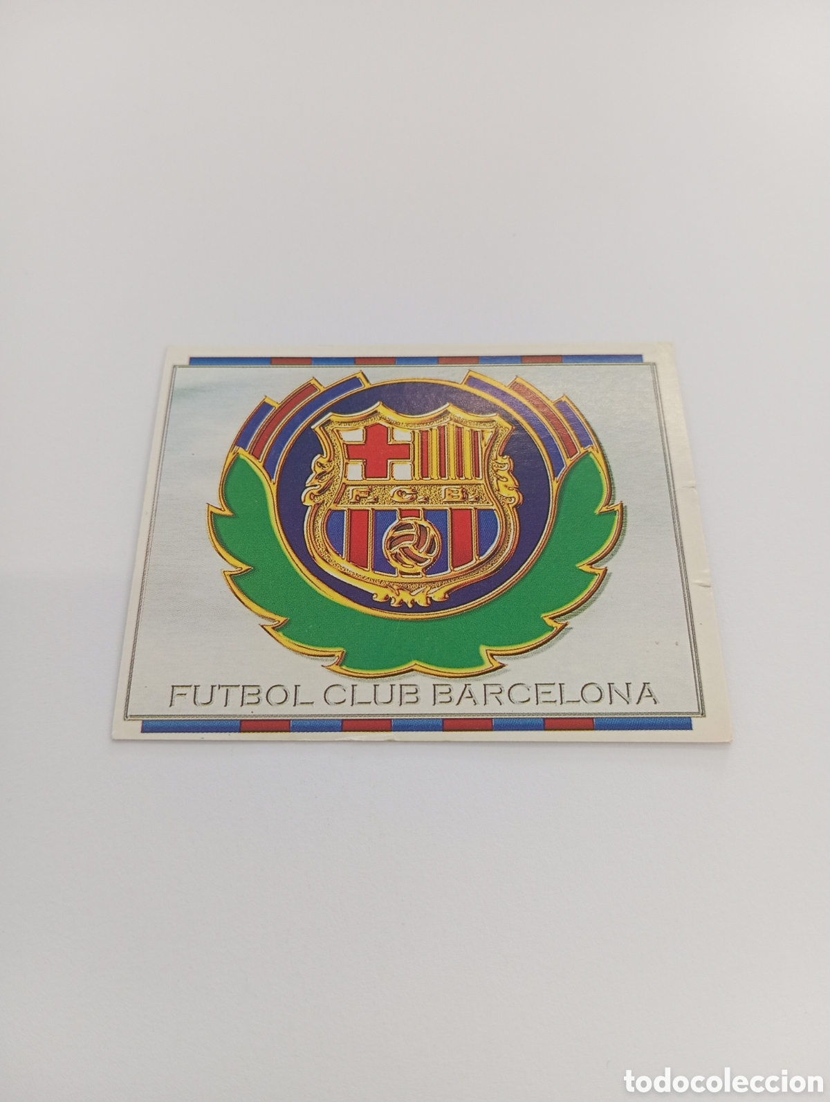 Cromos de F&uacute;tbol: ESCUDO Barcelona Liga Este 1996 1997 PANINI 96 97
