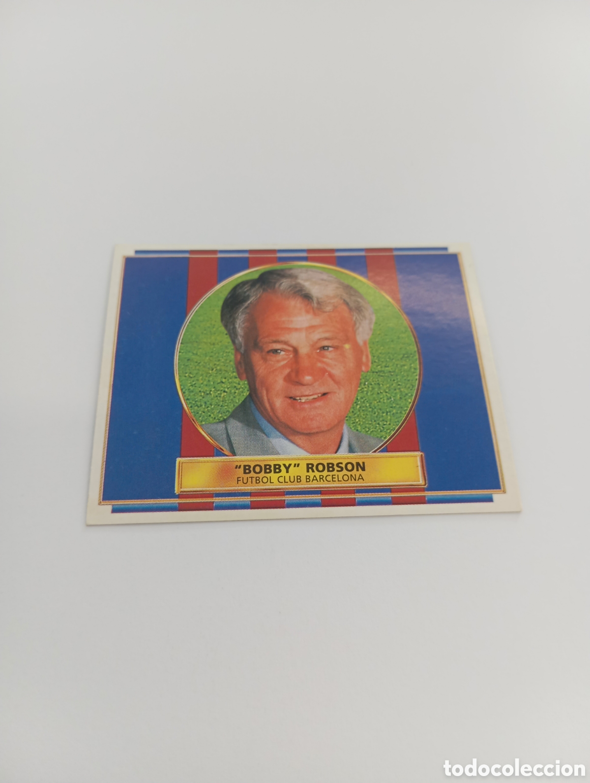 Cromos de F&uacute;tbol: ENTRENADOR BOBBY ROBSON Barcelona Liga Este 1996 1997 PANINI 96 97