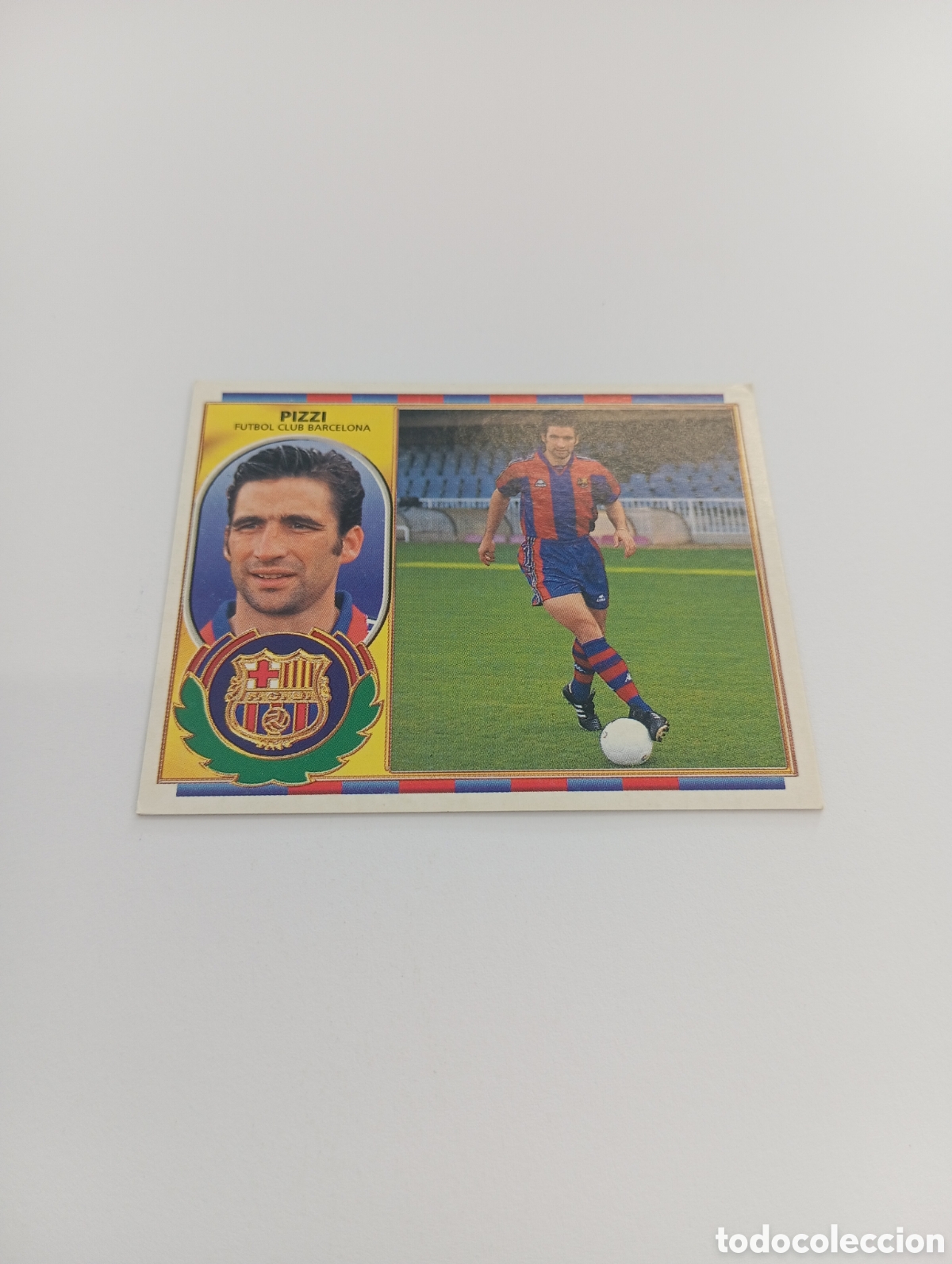 Cromos de F&uacute;tbol: PIZZI Barcelona Liga Este 1996 1997 PANINI 96 97
