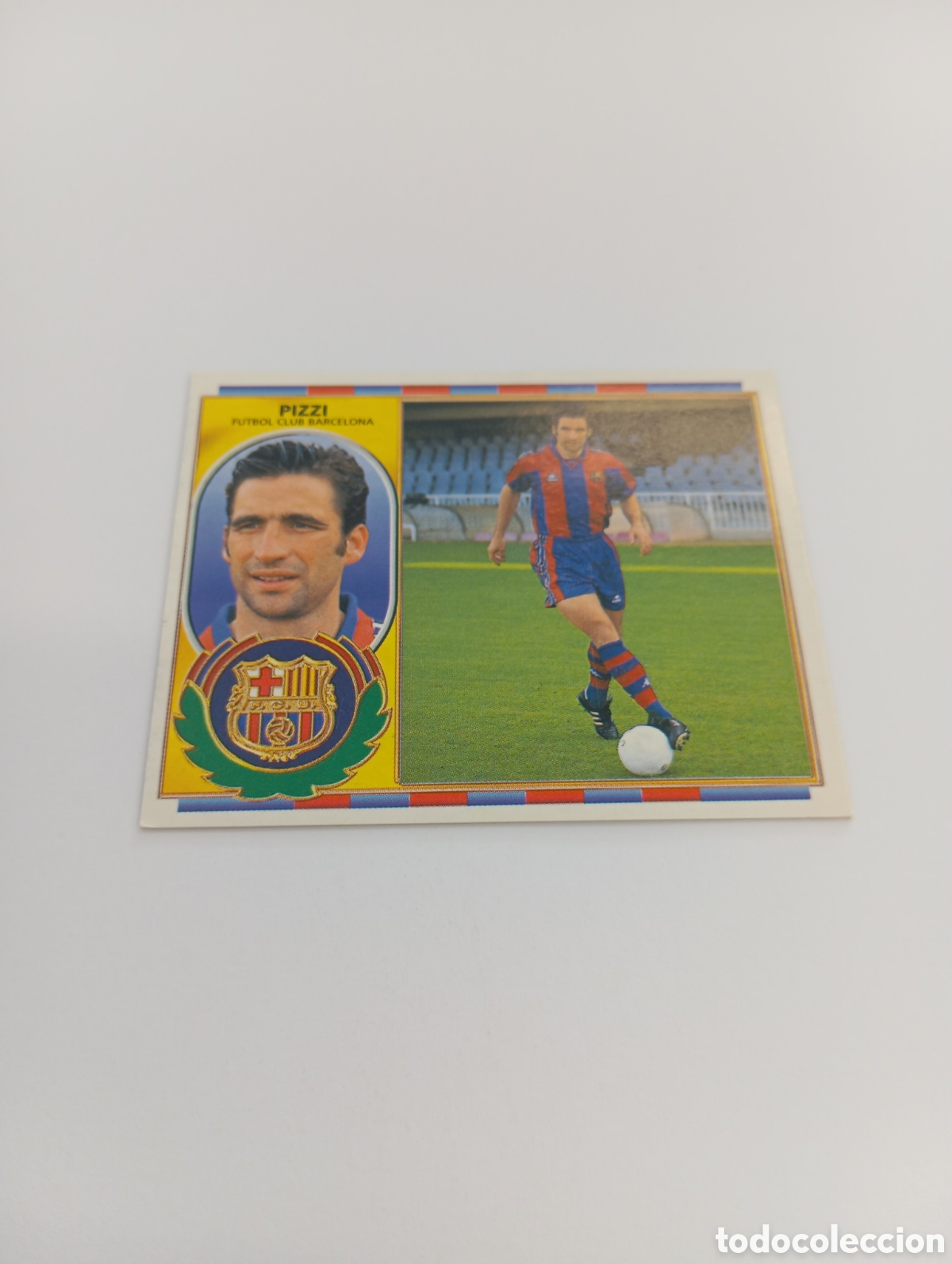Cromos de F&uacute;tbol: PIZZI Barcelona Liga Este 1996 1997 PANINI 96 97