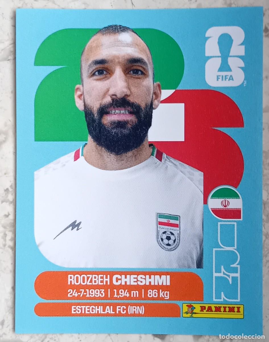 Cromos de F&uacute;tbol: Figurina Panini 2026 Cromo World Cup Usa Mundial 2026 Roozbeh Cheshmi n IRN 15